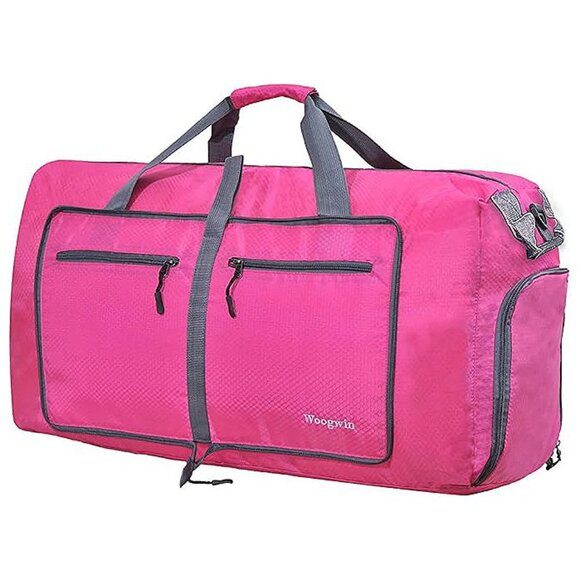 Travel Duffel Bag Large Foldable Waterproof Overnight Bag for